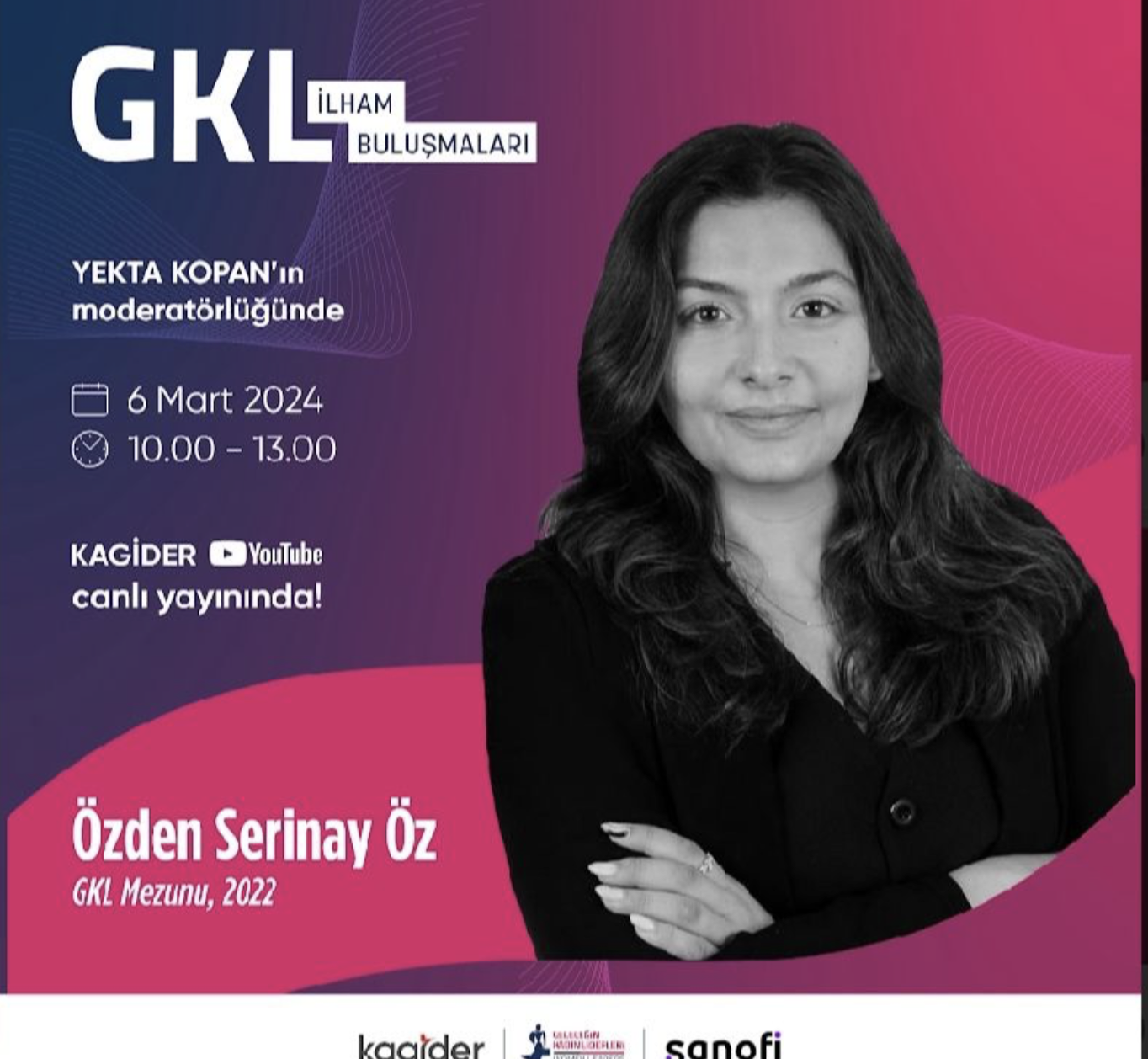 GKL İlham Buluşmaları etkinlik görseli, Özden Serinay Öz