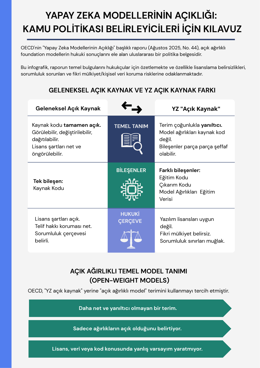 Yapay zekâ modellerinin açıklığı infografiği, sayfa 1